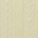 Cream Vertical-Eyelet Pointelle Knit, Polyester