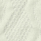 Off-White Eyelet Pointelle Knit, Polyester — texture