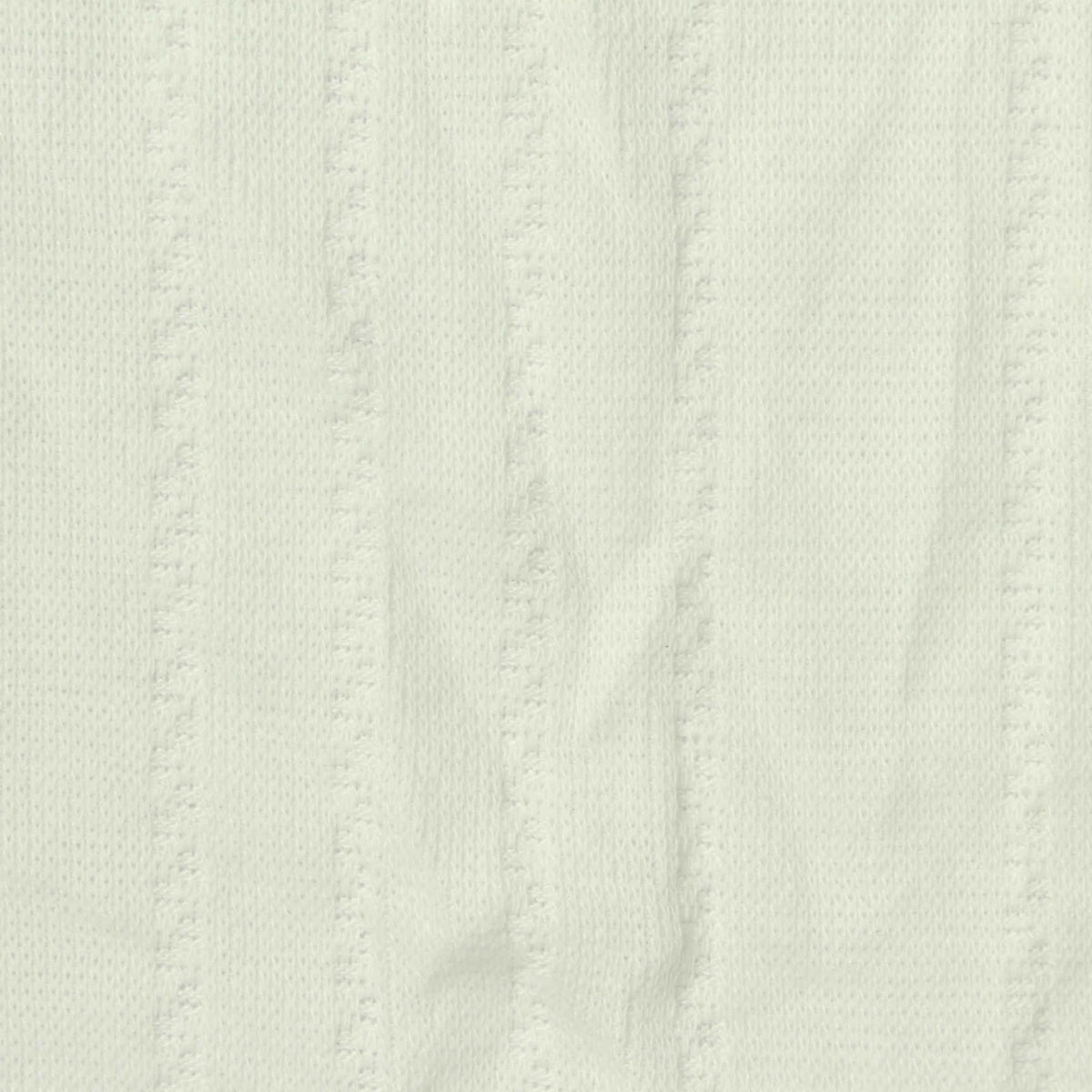 Off-White Openwork-Stripe Pointelle Knit, Polyester