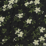 White Flowers Knit, Polyester