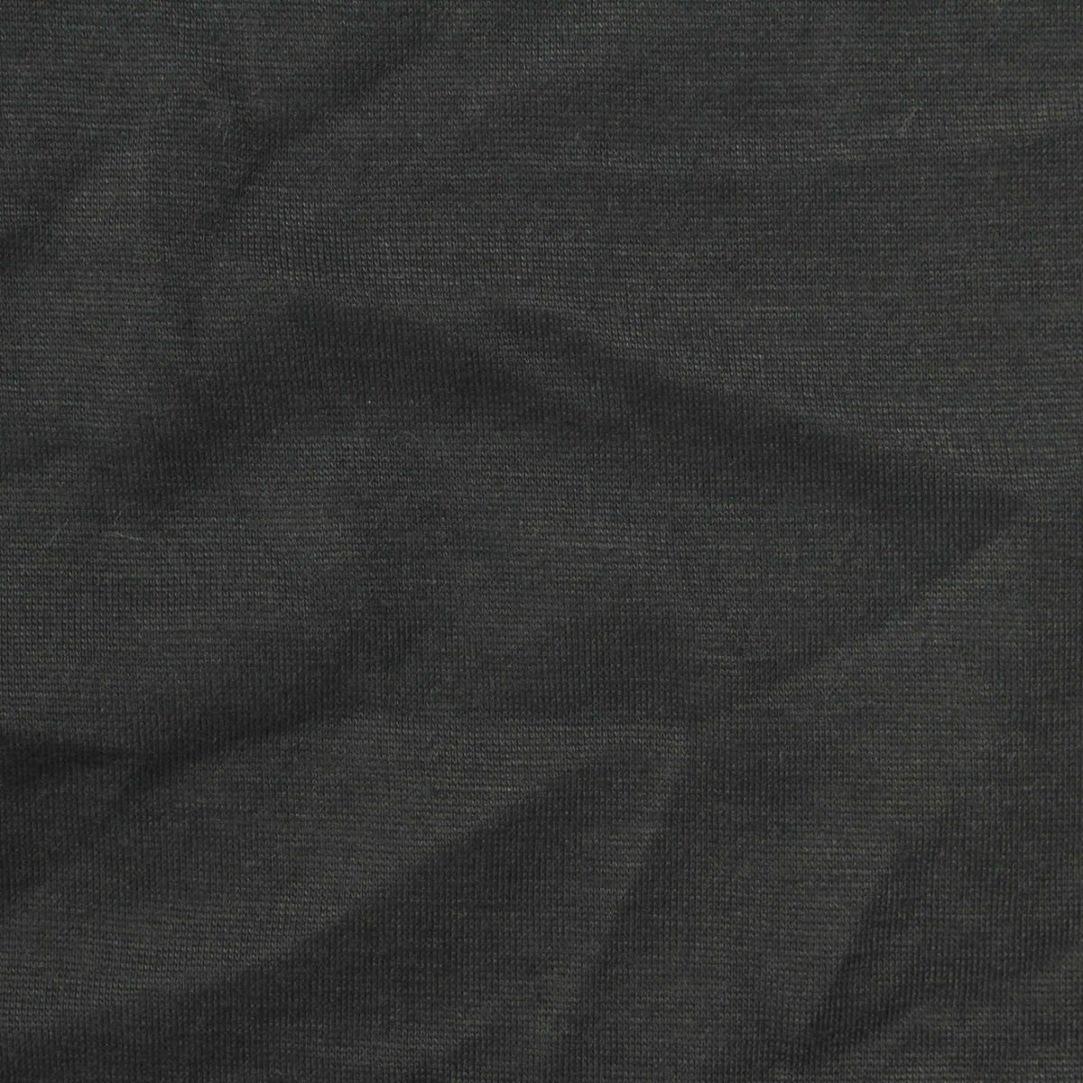 100% Polyester Jersey Knit Fabric, 156 gsm, 175 cm — Black