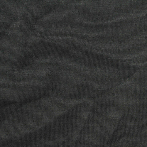100% Polyester Jersey Knit Fabric, 156 gsm, 175 cm — Black