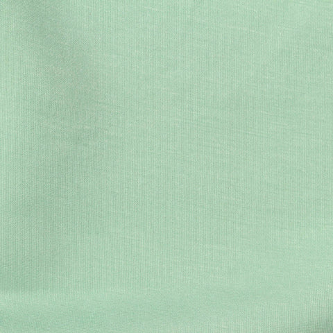 Polyester Viscose Stretch Scuba Knit Fabric, 260 gsm, 150 cm — Green
