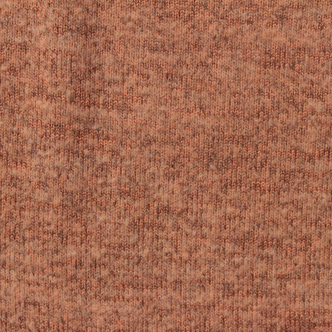 Brown Fine-Marl Chunky Knit, Poly-Viscose