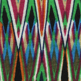 Green Diamond Jersey Knit, Viscose — texture