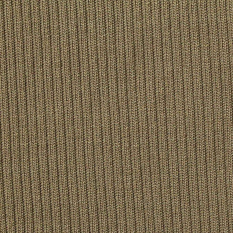 Modal Stretch Rib Knit Fabric, 160 gsm — Khaki