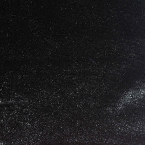 Polyester Stretch Velvet Fabric, 240 gsm, 150 cm — Black, ref EF-276265