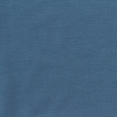 Polyester Tencel Lyocell Stretch Jersey Knit Fabric, 160 gsm, 170 cm — Blue