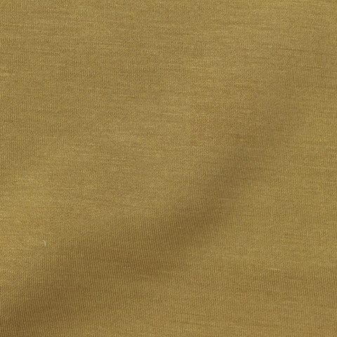 Brushed Polyester Viscose Stretch Scuba Knit Fabric, 290 gsm, 170 cm — Khaki