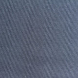 Polyester Cotton Stretch Rib Knit Fabric, 330 gsm — Navy