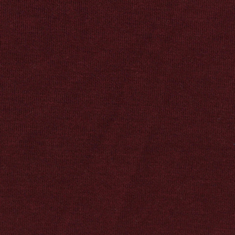 Polyester Cotton Scuba Knit Fabric, 280 gsm, 180 cm — Red