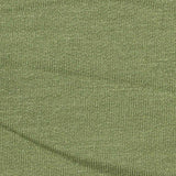 Polyester Viscose Stretch French Terry Fabric, 200 gsm, 170 cm — Green — texture