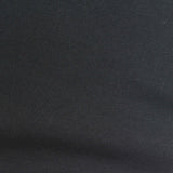Cotton Polyester Scuba Knit Fabric, 285 gsm, 160 cm — Black