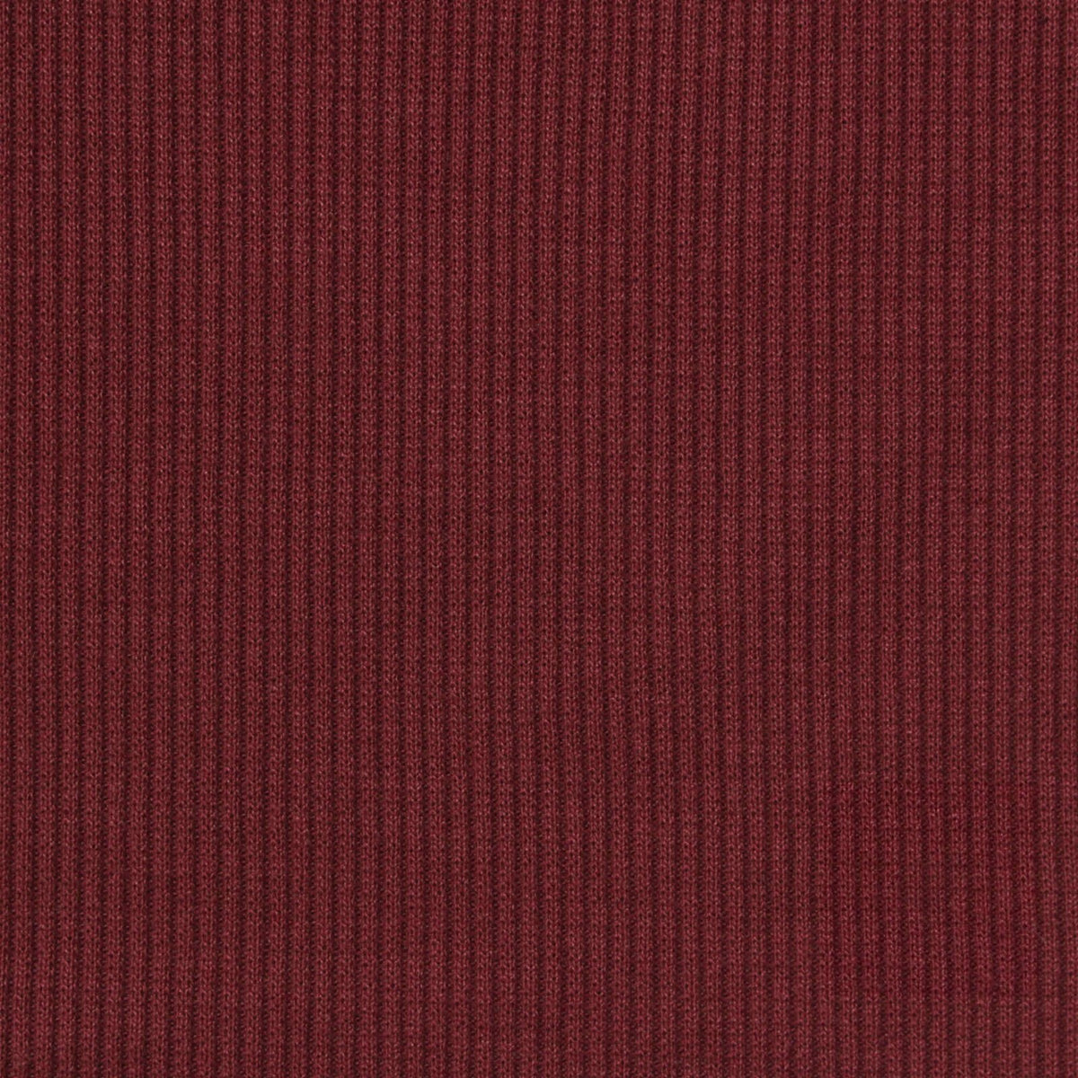Polyester Stretch Rib Knit Fabric, 295 gsm, 150 cm — Red