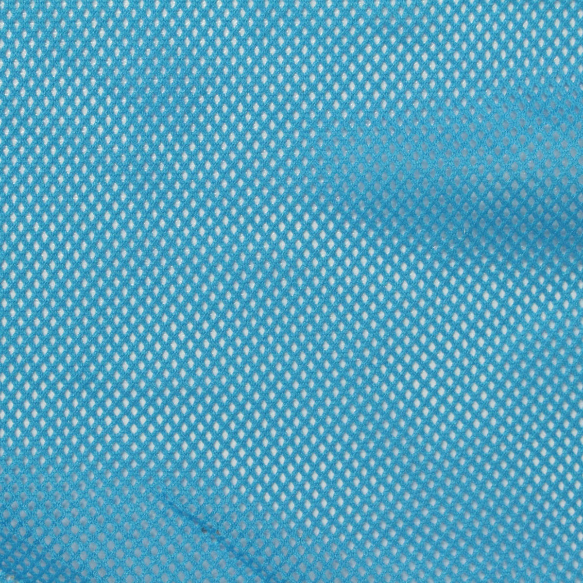 100% Polyester Mesh Fabric, 66 gsm, 162 cm — Blue