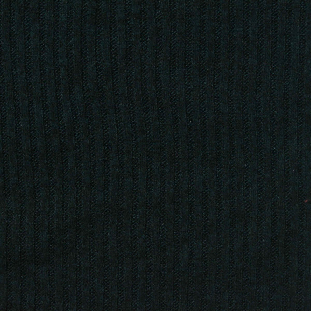 Polyester Viscose Stretch Chunky Knit Fabric, 240 gsm, 169 cm — Black
