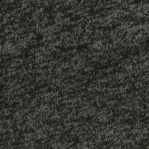 Dark Grey Marl Chunky Knit, Polyester, 180 gsm, 154 cm