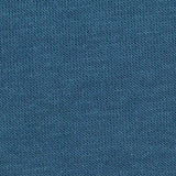 Cotton Polyester Stretch French Terry Fabric, 270 gsm, 180 cm — Blue — texture
