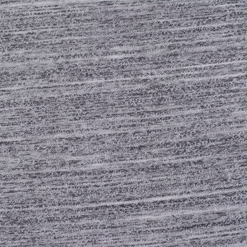 Heather Grey Marl Jersey Knit, Poly-Cotton, 160 gsm