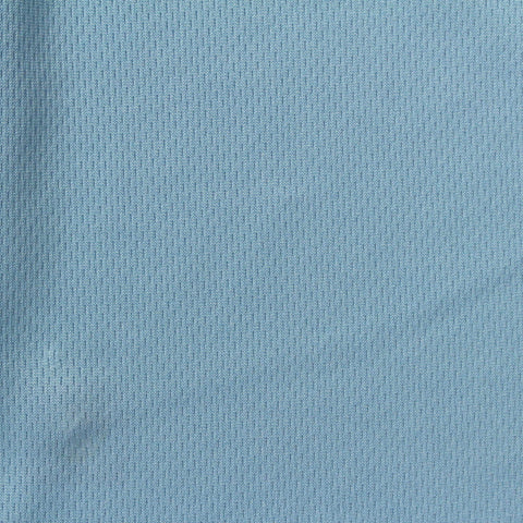 100% Polyester Birdseye Knit Fabric, 165 gsm, 158 cm — Blue