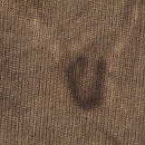 Brushed Polyester Stretch Chunky Knit Fabric, 170 gsm, 152 cm — Khaki — texture