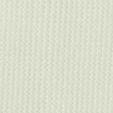 Brushed Polyester Stretch Waffle Knit Fabric, 240 gsm, 138 cm — White — texture
