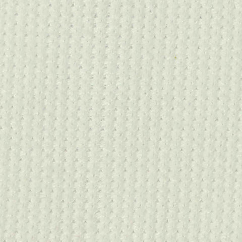 Brushed Polyester Stretch Waffle Knit Fabric, 240 gsm, 138 cm — White
