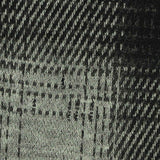 Black Plaid Jacquard, Poly-Viscose — texture