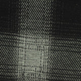 Black Plaid Jacquard, Poly-Viscose