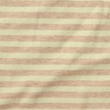 Striped Cotton Stretch Jersey Knit Fabric, 190 gsm, 178 cm — Yellow