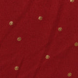 Red Dots Chunky Knit, Polyester