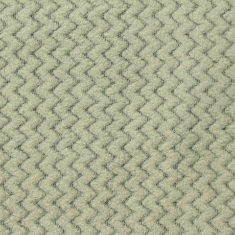 Light Green Zigzag Jersey Knit, Polyester