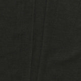 Tencel Lyocell Acrylic Stretch Rib Knit Fabric, 180 gsm, 160 cm — Black