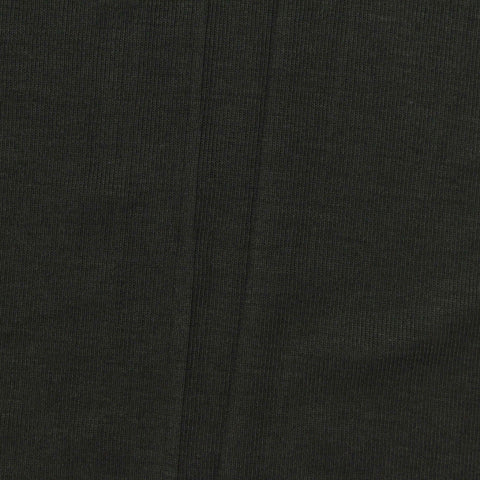 Tencel Lyocell Acrylic Stretch Rib Knit Fabric, 180 gsm, 160 cm — Black