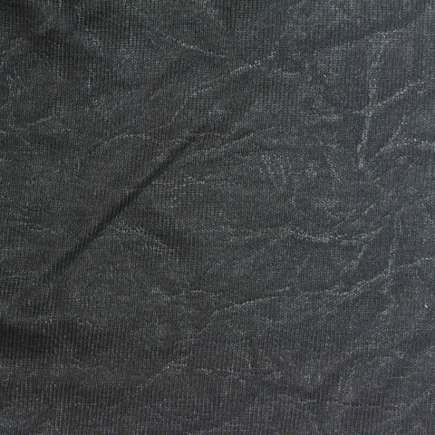 Dark Grey Abstract Jersey Knit, Poly-Acrylic