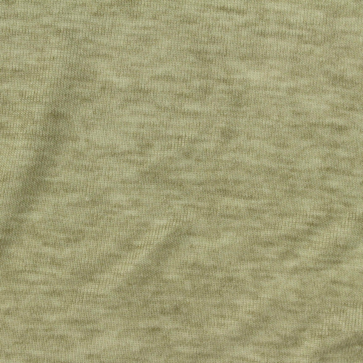 Light Green Marl Rib Knit, Tencel Lyocell-Acrylic
