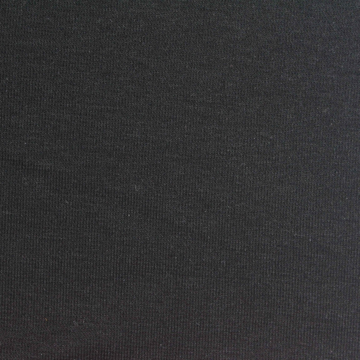 Tencel Lyocell Wool Stretch Rib Knit Fabric, 205 gsm, 150 cm — Black