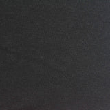 Tencel Lyocell Wool Stretch Rib Knit Fabric, 205 gsm, 150 cm — Black