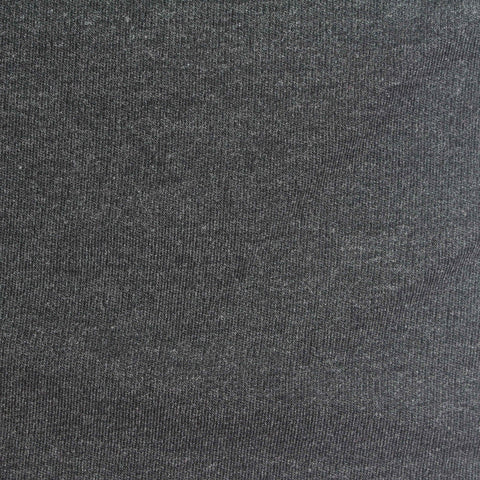 Dark Grey Marl Interlock Knit, Tencel Lyocell-Viscose