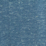 Polyester Linen Jersey Knit Fabric, 160 gsm, 170 cm — Blue — texture