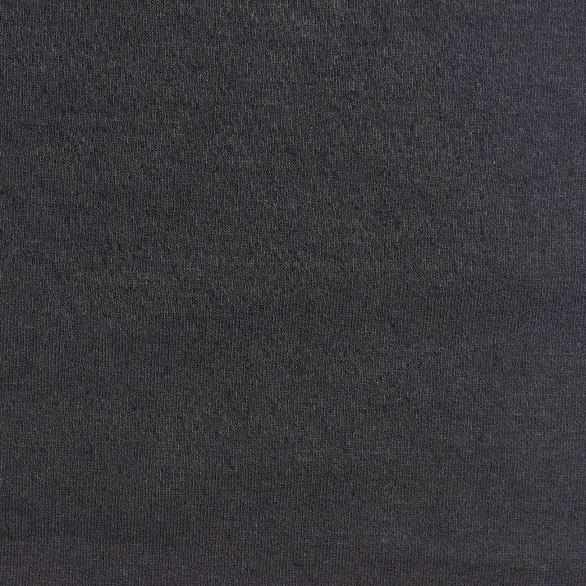 Polyester Tencel Lyocell Blend Stretch Interlock Knit Fabric, 270 gsm, 168 cm — Black
