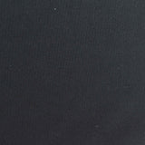 Polyester Modal Stretch Scuba Knit Fabric, 280 gsm, 180 cm — Black