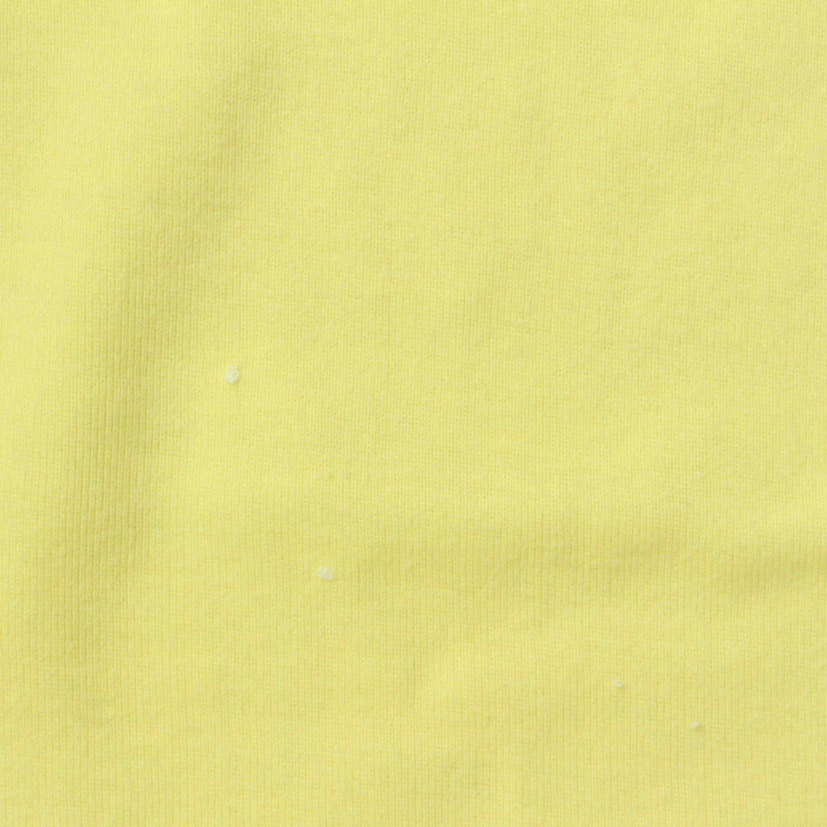 100% Cotton Rib Knit Fabric, 180 gsm, 170 cm — Yellow