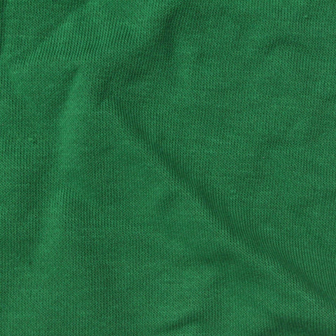 Cotton Polyester French Terry Fabric, 288 gsm, 170 cm — Green