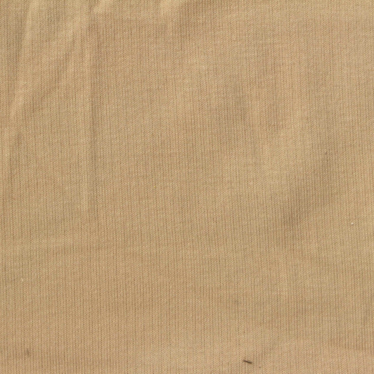 Polyester Cotton Stretch Rib Knit Fabric, 180 gsm, 165 cm — Khaki