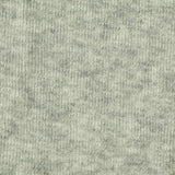 Light Grey Marl Rib Knit, Cotton — texture