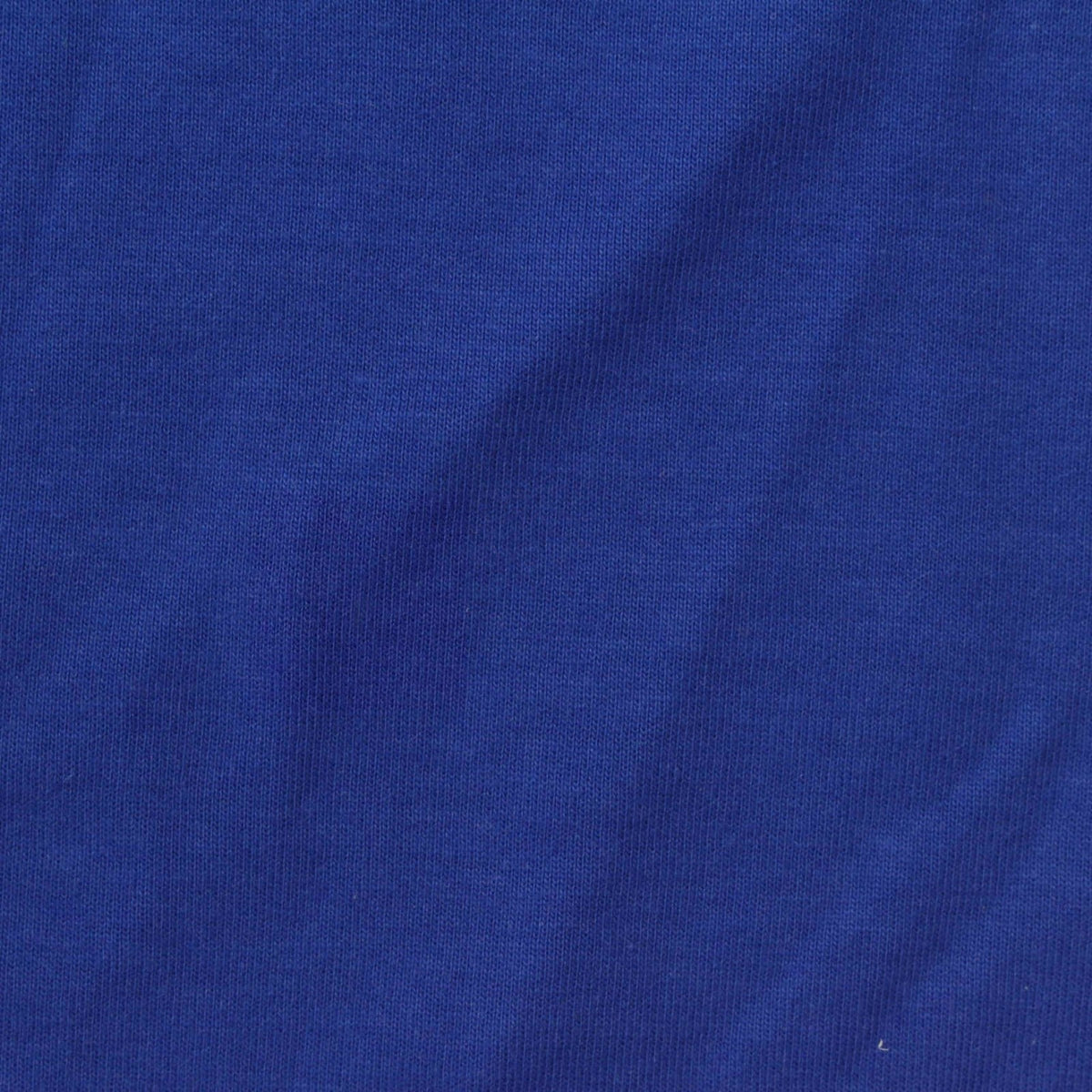 Cotton Polyester Scuba Knit Fabric, 320 gsm, 180 cm — Blue