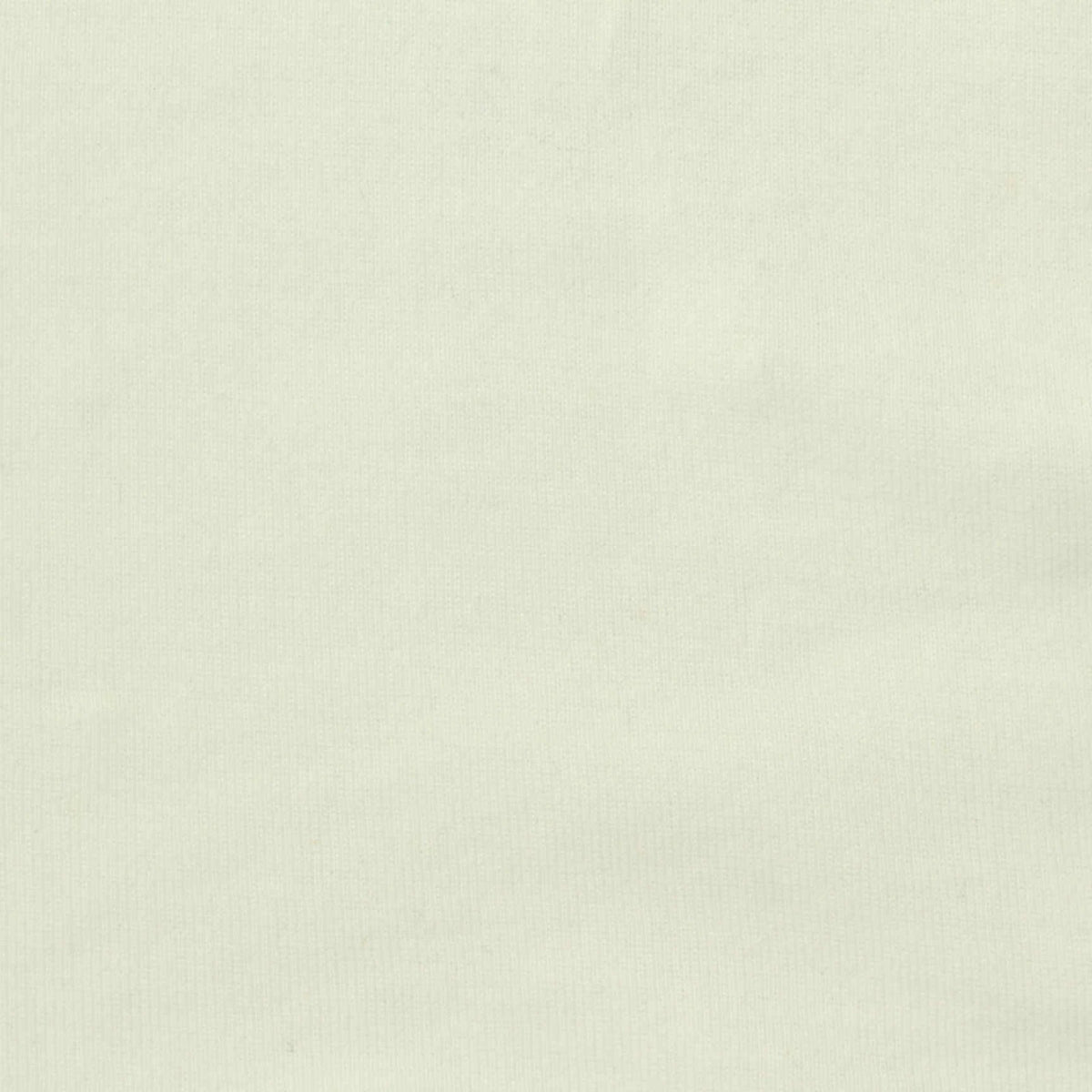 100% Cotton Rib Knit Fabric, 220 gsm — White