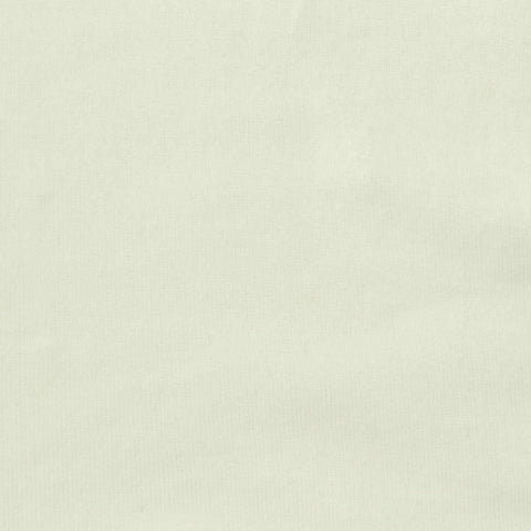 100% Cotton Rib Knit Fabric, 220 gsm — White