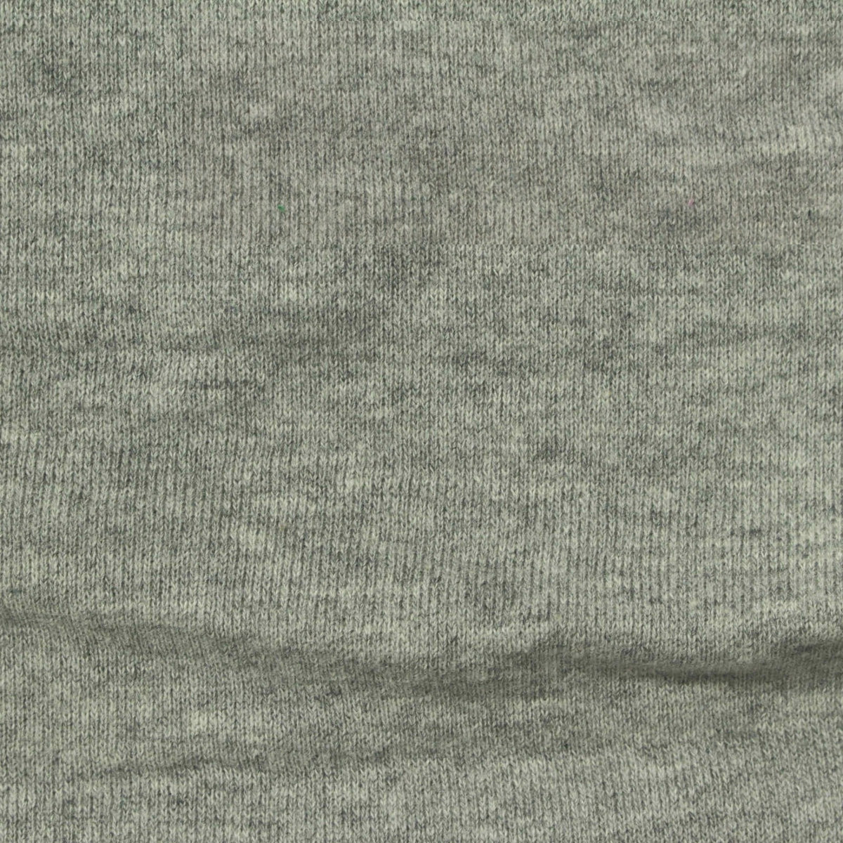 Light Grey Marl French Terry, Cotton, 310 gsm